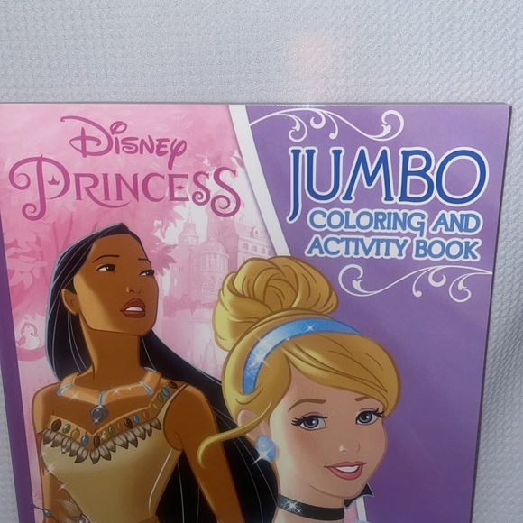 Disney Princess Jumbo Coloring & Activity book - Picture 2 of 7